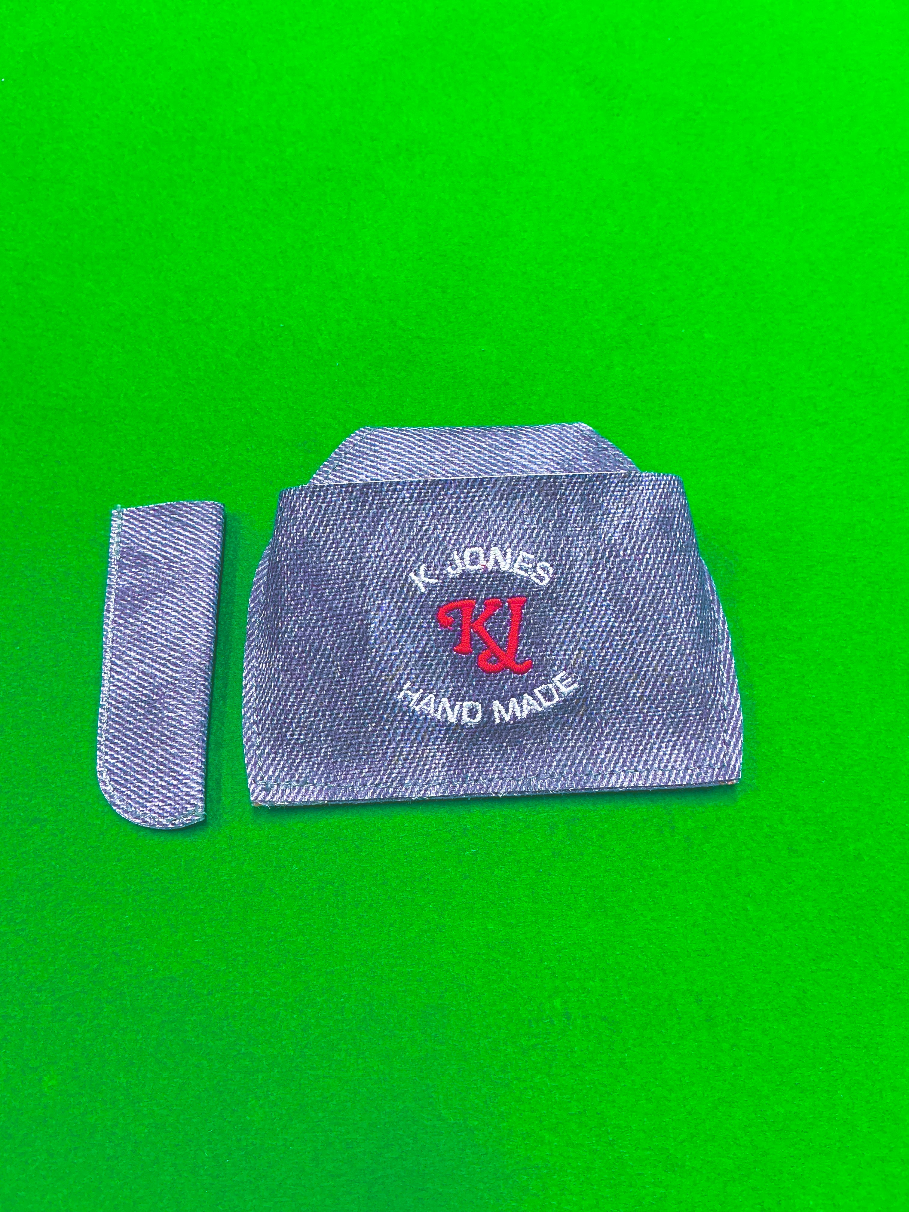 Chalk Pouch & Tip Protector set (leatherette)